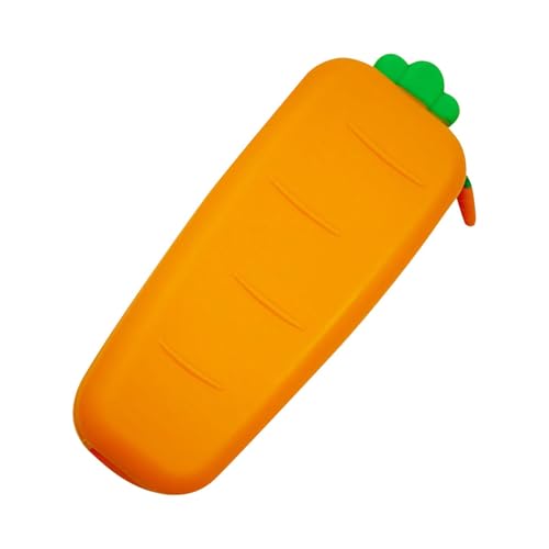 Vriusi Stifttasche – Silikon-Bleistift-Organizer, tragbare Make-up-Tasche, Stifttasche, multifunktionaler Organizer für Erwachsene, Mädchen, Schulbedarf von Vriusi