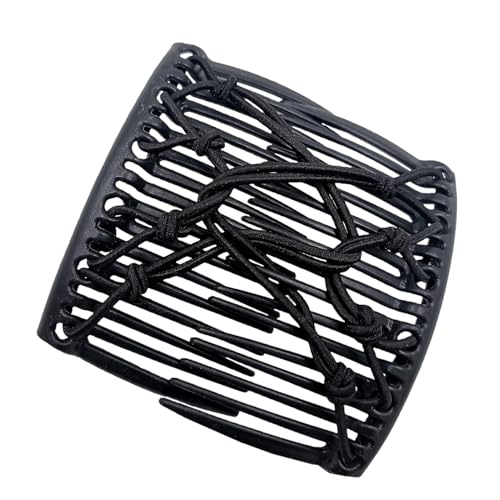 Vriusi Stretchy Hair Combs, Popular Retro Magic Hair Comb, Magic Women Comb Clip, Creative Elastic Hairpin, Double Comb Hair Clip, Multipurpose Hair Accessories for Braided Hair, Bun and Low Ponytail von Vriusi