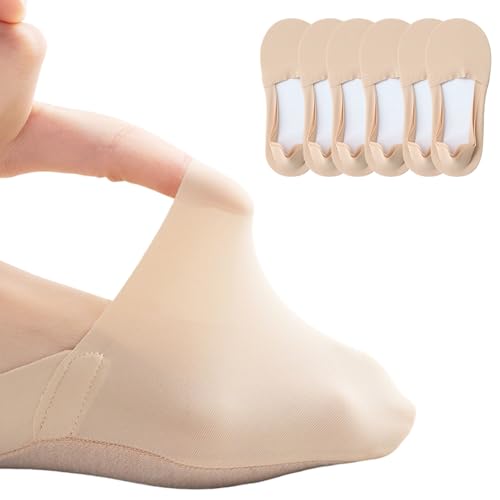 Vroxdrez Füßlinge Damen 35-42 Sneaker Socken – Unsichtbare No‑Show Füßlinge für Sneaker, Nylon Ballerina & Loafer, Rutschfeste Damen Füßlinge, Atmungsaktiv & Komfortabel von Vroxdrez