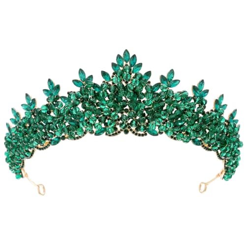 Damen-Strass-Krone, Braut-Tiara für Hochzeit, Braut, Kopfschmuck, Party, Abschlussball, Haarschmuck, Diadem Damen-Strass-Krone, Braut-Tiara für Hochzeit, Braut, Kopfschmuck, Party, Abschlussball, Haarschmuck, Diadem von Vsadsau