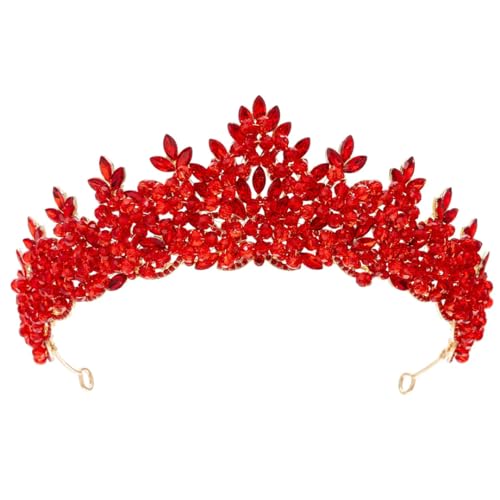 Damen-Strass-Krone, Braut-Tiara für Hochzeit, Braut, Kopfschmuck, Party, Abschlussball, Haarschmuck, Diadem Damen-Strass-Krone, Braut-Tiara für Hochzeit, Braut, Kopfschmuck, Party, Abschlussball, Haarschmuck, Diadem von Vsadsau