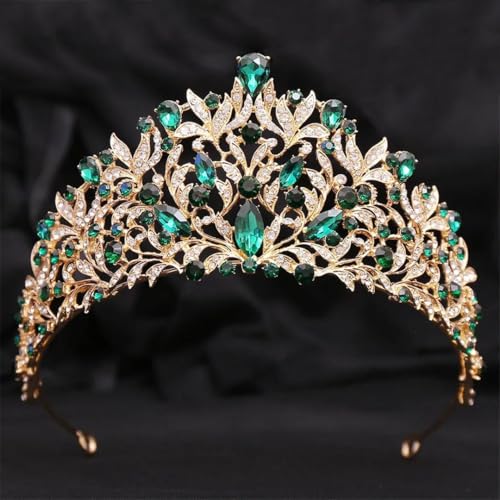 Damen Strass Tiaras Kronen Hochzeit Party Strass Diadem Haar Kleid Schmuck Party Haar Kopfschmuck Damen Strass Tiaras Kronen Hochzeit Party Strass Diadem Haar Kleid Schmuck Party Haar Kopfschmuck von Vsadsau