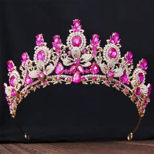 Frauen Wasserblume Strass Braut Tiara Krone Diadem Schleier Tiaras Hochzeit Haarschmuck Kopfschmuck Frauen Wasserblume Strass Braut Tiara Krone Diadem Schleier Tiaras Hochzeit Haarschmuck Kopfschmuck von Vsadsau