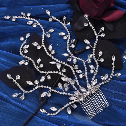 Handgefertigter Hochzeitskamm für Bräute, Haarschmuck, Party, Tiara und Kopfschmuck, Braut-Haarspangen, Hp481-S Handgefertigter Hochzeitskamm für Bräute, Haarschmuck, Party, Tiara und Kopfschmuck, Braut-Haarspangen, Hp481-S von Vsadsau