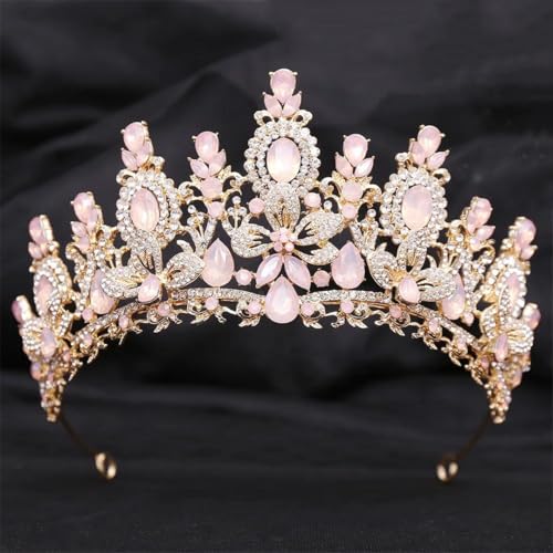 Hochzeitskrone für Damen, Strass, Brautschmuck, Diadem Festzug, Kopfschmuck, Braut-Tiara, Haar-Accessoire Hochzeitskrone für Damen, Strass, Brautschmuck, Diadem Festzug, Kopfschmuck, Braut-Tiara, Haar-Accessoire von Vsadsau