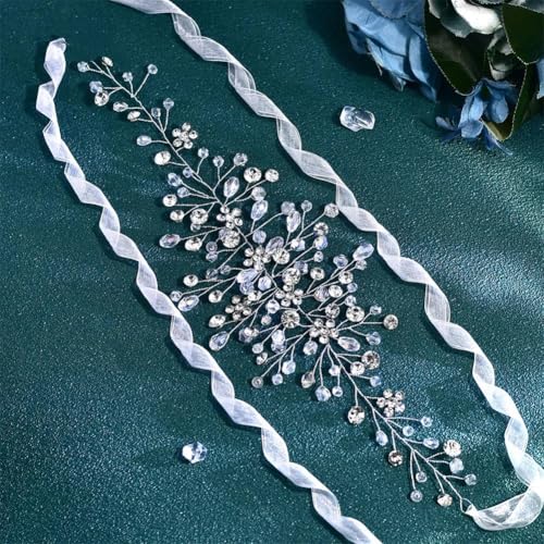 Hp784 Haarreif für die Braut, Strass, für Hochzeit, Party, Stirnband, handgefertigt, Haarschmuck Hp784 Haarreif für die Braut, Strass, für Hochzeit, Party, Stirnband, handgefertigt, Haarschmuck von Vsadsau