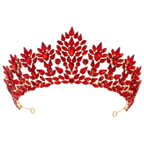Tiara für Damen, Brautschmuck, Strass, Krone, Hochzeit, Braut, Kopfschmuck, Party, Abschlussball, Haarschmuck, Kopfschmuck von Vsadsau