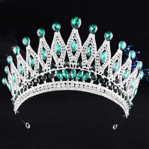 Wassertropfen-Strass-Tiara für Hochzeit, Party, Brautschmuck, Krone, Geburtstag, Haarschmuck Wassertropfen-Strass-Tiara für Hochzeit, Party, Brautschmuck, Krone, Geburtstag, Haarschmuck von Vsadsau