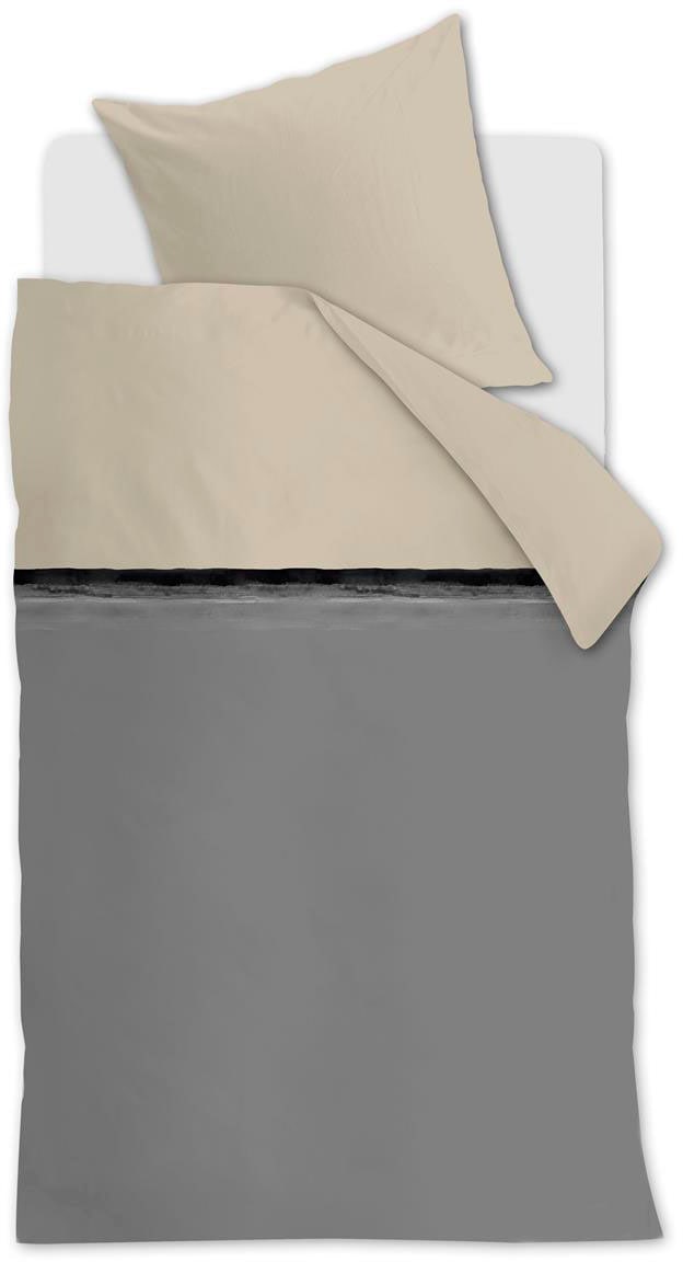 vtwonen Bettwäsche "Painted Stripe Bettwäsche - Schwarz" 2 Stk. tlg. von Vtwonen