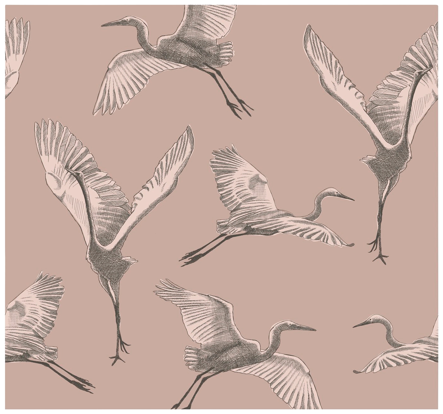 vtwonen Fototapete "Graphic Nature" animal print glatt 280x300 cm von Vtwonen