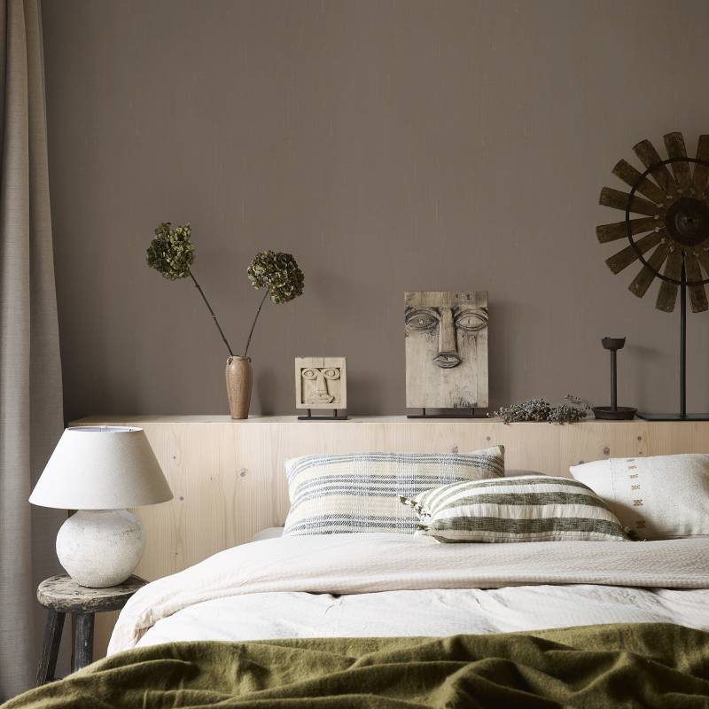 vtwonen Vliestapete "Linnen" unifarben mit Farbeinsatz geprägt Design Tapeten von Vtwonen