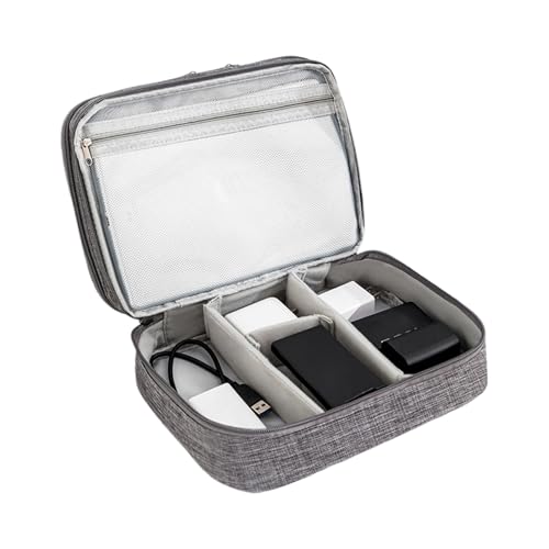 Vuggdt Reisekordel-Organizer mit 3 Fächern, multifunktionale Make-up-Tasche für Kosmetik, Hautpflege von Vuggdt