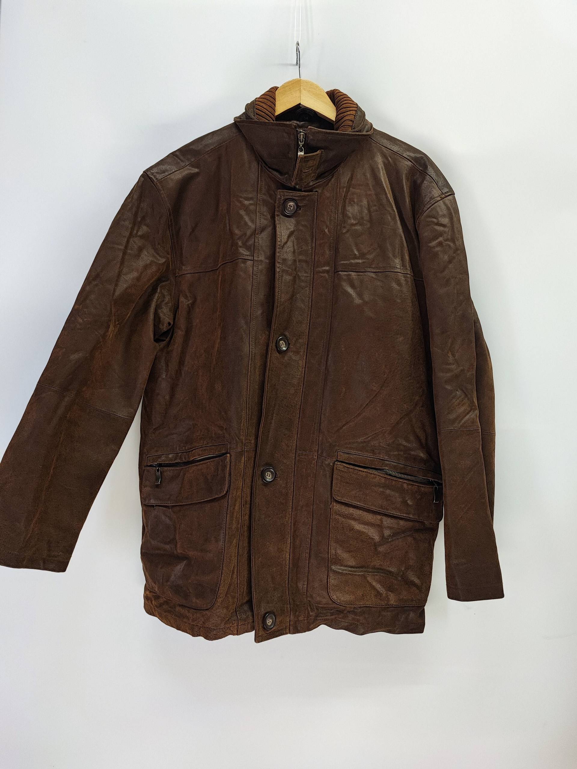Eddie Biker Braune Jacke Mit Extra Futter Eddie Biker Braune Jacke Mit Extra Futter von VulgarVizionar