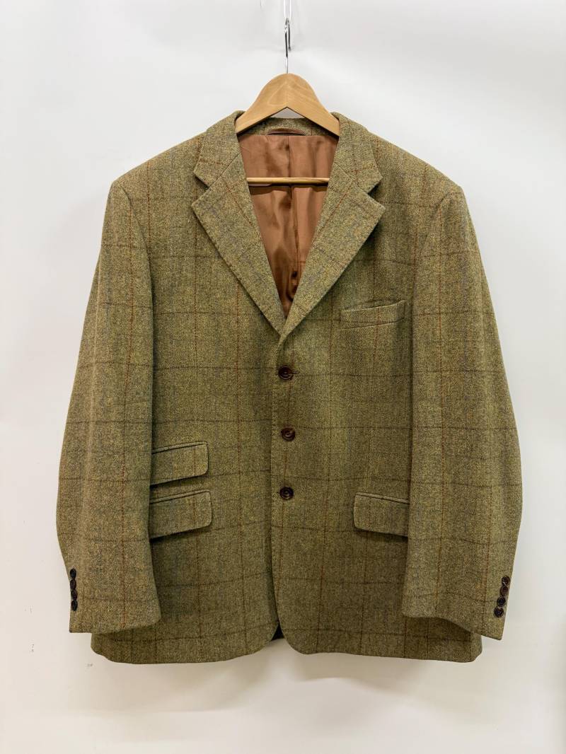 Vintage Jack Orton Wollmantel - Hochwertiger Karierter Größe L von VulgarVizionar