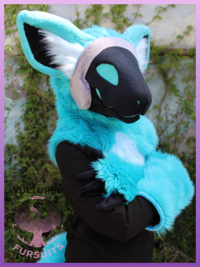 New Premade Protogen Partial Fursuit von VulturedFursuits