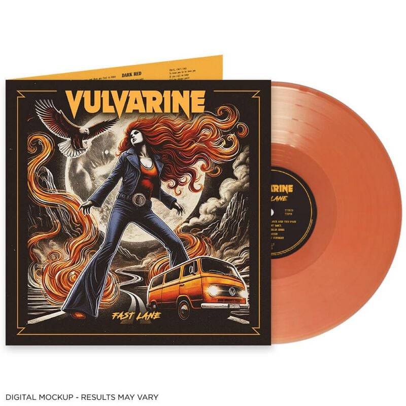 Vulvarine Fast Lane LP multicolor von Vulvarine