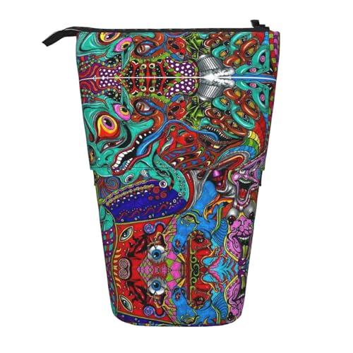 Vuoongt Stand Upabstract Kunstdruck-Federmäppchen, Teleskop-Schreibwaren-Aufbewahrungstasche für Zubehör, Büro, Make-up, Schwarz, Einheitsgröße, Schwarz , Einheitsgröße Vuoongt Stand Upabstract Kunstdruck-Federmäppchen, Teleskop-Schreibwaren-Aufbewahrungstasche für Zubehör, Büro, Make-up, Schwarz, Einheitsgröße, Schwarz , Einheitsgröße von Vuoongt