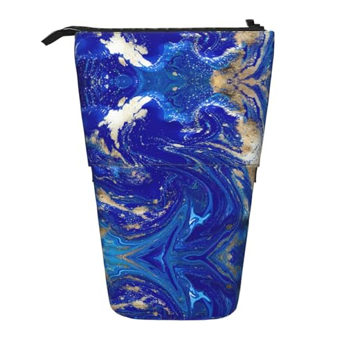 Vuoongt Stand Upabstract Marble Stone Print Pencil Case Telescopic Stationery Storage Bag For Supplies Office Makeup Storage Vuoongt Stand Upabstract Marble Stone Print Pencil Case Telescopic Stationery Storage Bag For Supplies Office Makeup Storage von Vuoongt