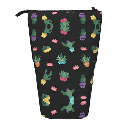 Vuoongt Stand Upcactus.. Druck-Federmäppchen, Teleskop-Schreibwaren-Aufbewahrungstasche für Zubehör, Büro, Make-up-Aufbewahrung Vuoongt Stand Upcactus.. Druck-Federmäppchen, Teleskop-Schreibwaren-Aufbewahrungstasche für Zubehör, Büro, Make-up-Aufbewahrung von Vuoongt