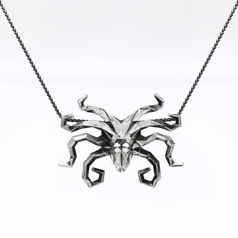 Oktopus Anhänger - Sterling Silber - Vvilk von VvILK