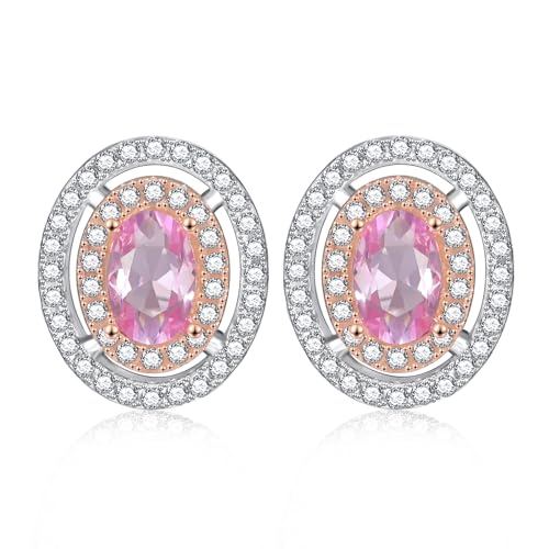 Vxddy Damen Ohrringe Sterling Silber Mode Frauen Ohrring Ohrstecker Verlobung Hochzeit Jahrestag Geburtstag Festival Geschenk Feiner Schmuck von Vxddy