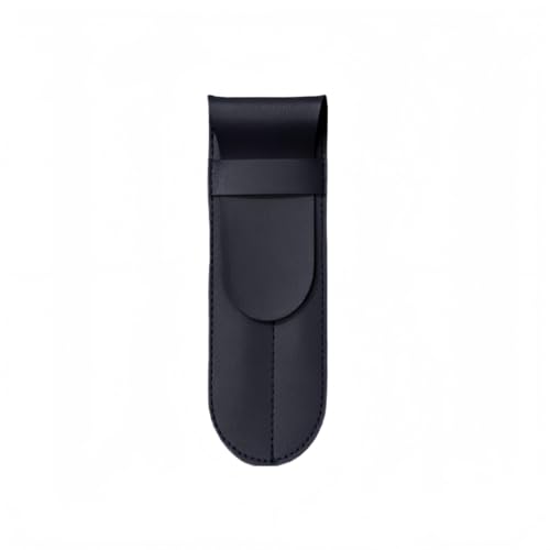 Vyloky Stiftetui Aufbewahrungstasche Kompakter Organizer Leder Mehrzweck-Stiftetui Schreibwaren-Tasche Füllfederhalter-Etui (Schwarz) von Vyloky