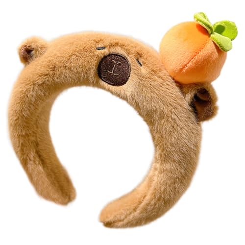 Capybaras Haarreif, pelziges Haarband, süße Capybaras, Haarspange, pelzige Kopfbedeckung, Kopfbedeckung, Capybaras, Geburtstagsparty, Haarbänder für Frauen Capybaras Haarreif, pelziges Haarband, süße Capybaras, Haarspange, pelzige Kopfbedeckung, Kopfbedeckung, Capybaras, Geburtstagsparty, Haarbänder für Frauen von Vynetra