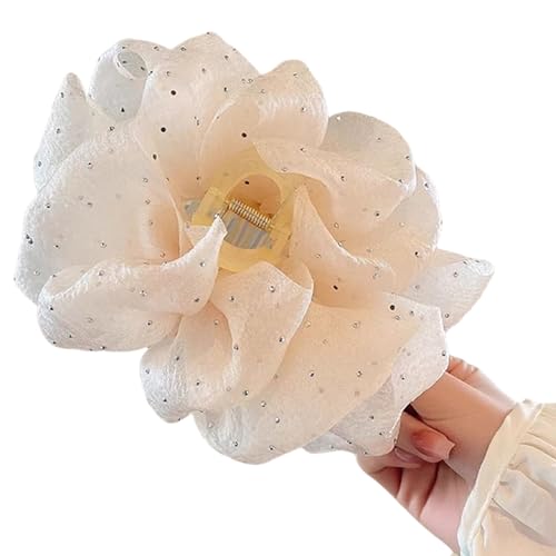 Haarklammern mit Schleife, für Damen und Mädchen, Haarspangen für dicke, dünne Mode-Accessoires, Kopfbedeckung, starker Halt, Kiefer-Clip von Vynetra