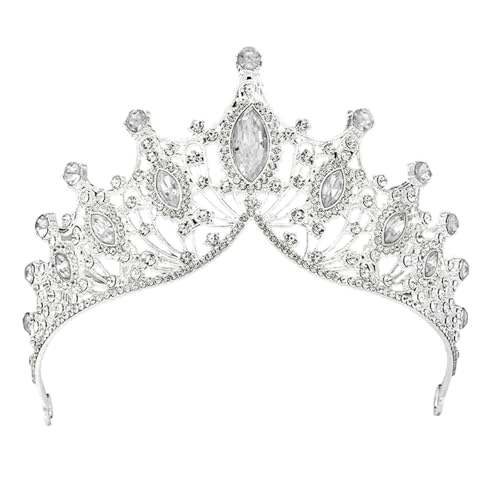 Mehrzweck-Tiaras für Erwachsene mit robusten Legierungsmaterialien und stilvollen Kristallverzierungen, für den täglichen Gebrauch von Vynetra