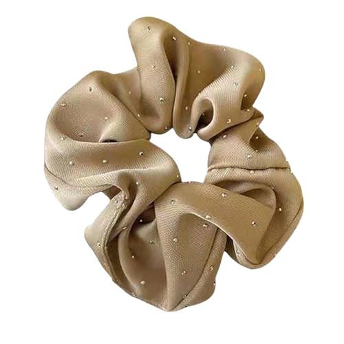 Modische Strass-Haargummis für Frauen und Mädchen, eleganter Pferdeschwanz-Halter, Party-Haar-Accessoires für verschiedene Anlässe, elastischer Pferdeschwanz-Halter mit Strasssteinen von Vynetra