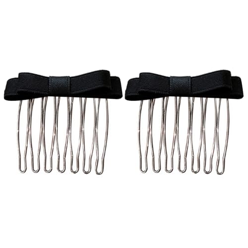 Süße Haarschleifen, Schleife, Haarkamm, Haarnadel für Mädchen, seitlicher Pony, französische Haarspangen, Seitennadel, elegantes Haarstyling-Werkzeug, Kinder-Haarnadel von Vynetra