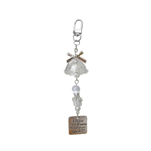 Vynetra Handgefertigte Halskette mit Perlen für Handykamera, Tasche, Charm, Harz, Äolische Glocken, Blume, Schlüsselanhänger, stilvolle Rucksack-Dekoration, C, Harz, Legierung Vynetra Handgefertigte Halskette mit Perlen für Handykamera, Tasche, Charm, Harz, Äolische Glocken, Blume, Schlüsselanhänger, stilvolle Rucksack-Dekoration, C, Harz, Legierung von Vynetra