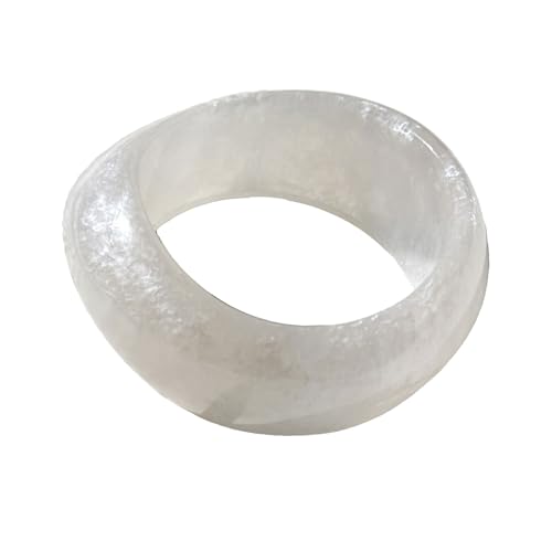 Vynetra Modischer, robuster Harz-Armreif, Schmuck, weiche Mischfarbe für den täglichen Gebrauch, trendiges Damen-Accessoire, bequemer Farbverlauf, Kaffeefarben, Armreif für Damen, Einheitsgröße, Wie von Vynetra