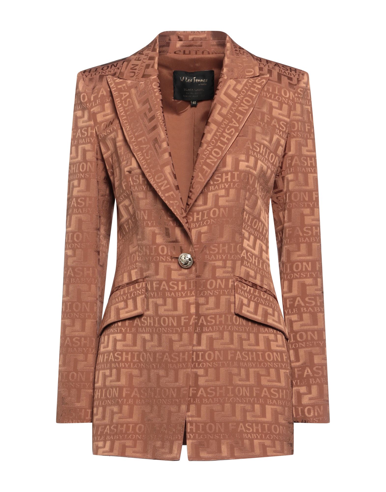 W LES FEMMES by BABYLON Blazer Damen Kamel von W LES FEMMES by BABYLON