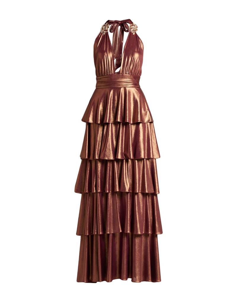 W LES FEMMES by BABYLON Maxi-kleid Damen Bronze von W LES FEMMES by BABYLON