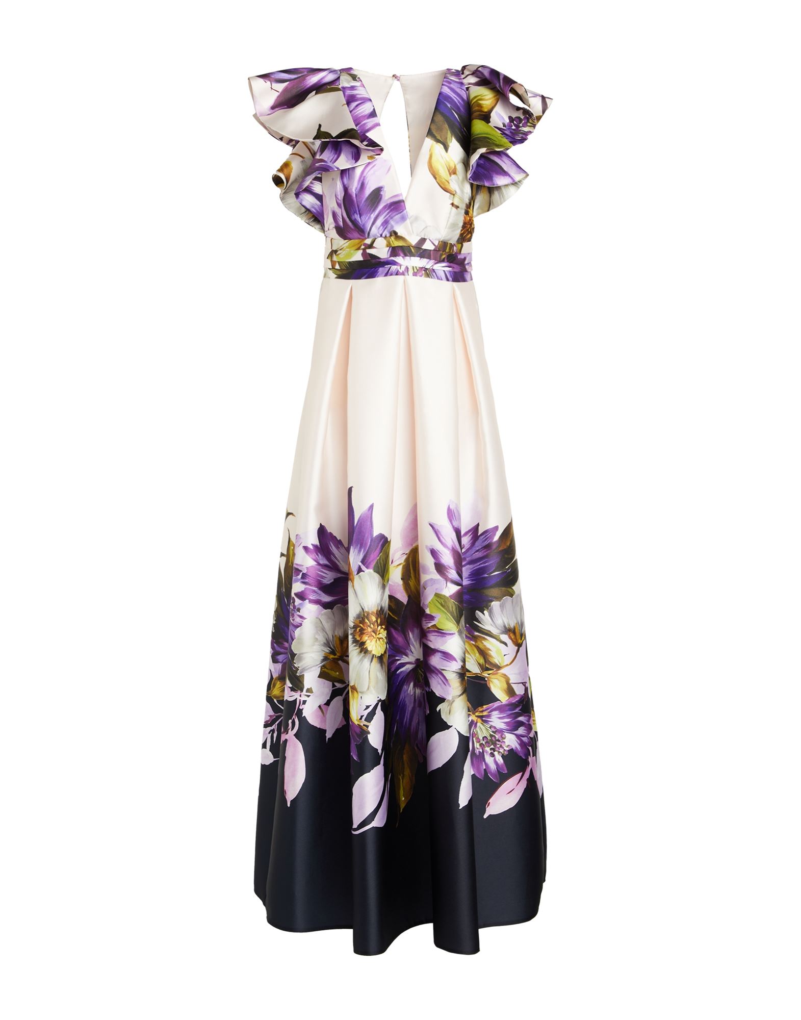 W LES FEMMES by BABYLON Maxi-kleid Damen Cremeweiß von W LES FEMMES by BABYLON