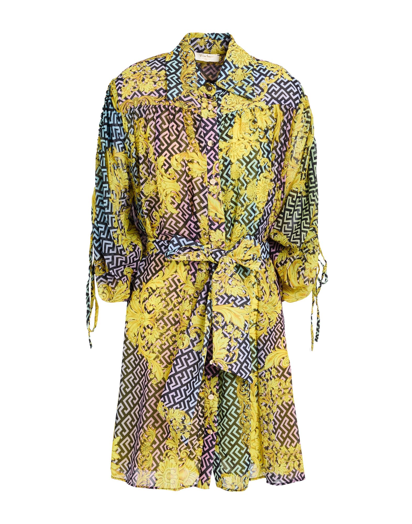 W LES FEMMES by BABYLON Mini-kleid Damen Gelb W LES FEMMES by BABYLON Mini-kleid Damen Gelb von W LES FEMMES by BABYLON