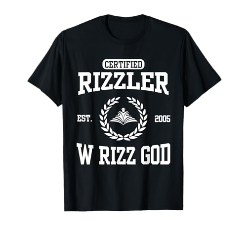 Rizzler W Rizz God Funny Birthday, geboren 2005, für Herren T-Shirt Rizzler W Rizz God Funny Birthday, geboren 2005, für Herren T-Shirt von W Rizz God 2005