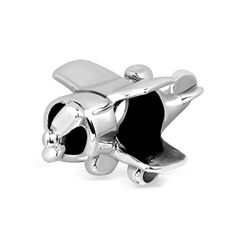 WithLoveSilver 925 Sterling Silber Flugzeug Charm Bead für Pandora Armband - Aircraft Anhänger Schmuck Geschenk WithLoveSilver 925 Sterling Silber Flugzeug Charm Bead für Pandora Armband - Aircraft Anhänger Schmuck Geschenk von W | S WITHLOVE SILVER