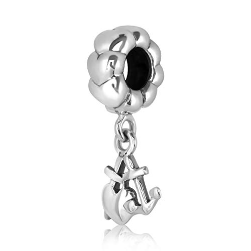 WithLoveSilver 925 Sterling Silber Herz Kreuz Anker Anhänger Charm Bead für Pandora Armband Schmuck WithLoveSilver 925 Sterling Silber Herz Kreuz Anker Anhänger Charm Bead für Pandora Armband Schmuck von W | S WITHLOVE SILVER
