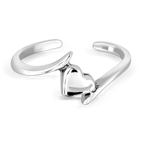 WithLoveSilver 925 Sterling Silber Herz Zehenring für Damen WithLoveSilver 925 Sterling Silber Herz Zehenring für Damen von W | S WITHLOVE SILVER