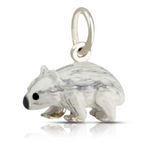 WithLoveSilver Anhänger 3D Wombat Emaille Sterling Silber 925 Cute WithLoveSilver Anhänger 3D Wombat Emaille Sterling Silber 925 Cute von W | S WITHLOVE SILVER
