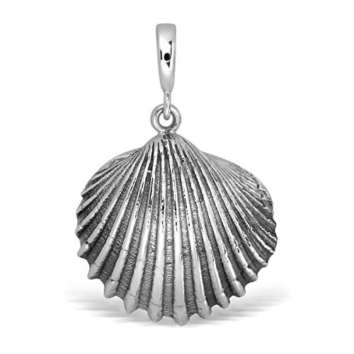 WithLoveSilver Anhänger aus 925er-Sterlingsilber, Strandmuschel, Muschel, Muschel-Anhänger, NA, Kein Edelstein WithLoveSilver Anhänger aus 925er-Sterlingsilber, Strandmuschel, Muschel, Muschel-Anhänger, NA, Kein Edelstein von W | S WITHLOVE SILVER