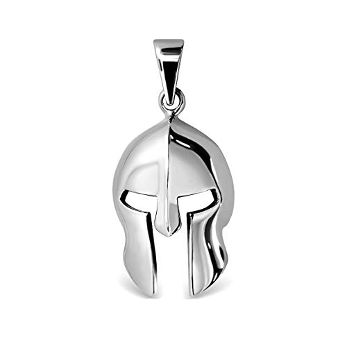 WithLoveSilver Anhänger aus 925er Sterlingsilber, antiker Krieger, griechischer Helm, Sterling-Silber, Kein Edelstein nicht bekannt WithLoveSilver Anhänger aus 925er Sterlingsilber, antiker Krieger, griechischer Helm, Sterling-Silber, Kein Edelstein nicht bekannt von W | S WITHLOVE SILVER