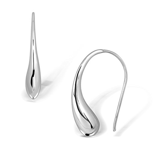 WithLoveSilver Ohrhänger aus 925er-Sterlingsilber mit flachem Ende WithLoveSilver Ohrhänger aus 925er-Sterlingsilber mit flachem Ende von W | S WITHLOVE SILVER