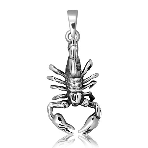 WithLoveSilver Sternzeichen-Anhänger Skorpion Sterling-Silber 925 (24Okt-22Nov) von W | S WITHLOVE SILVER
