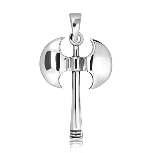WithLoveSilver Wikinger-Kampfaxt-Anhänger, 925er Sterlingsilber, 3D-Design, Sterling-Silber WithLoveSilver Wikinger-Kampfaxt-Anhänger, 925er Sterlingsilber, 3D-Design, Sterling-Silber von W | S WITHLOVE SILVER
