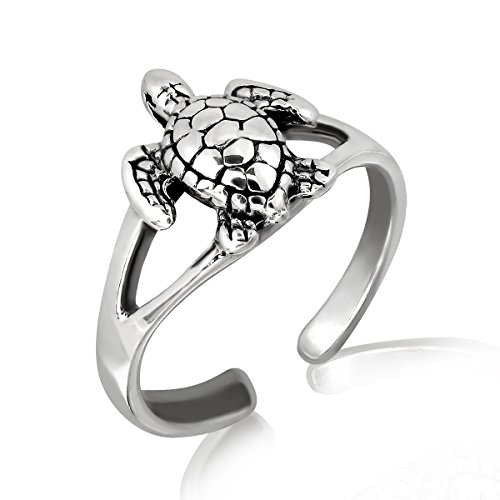WithLoveSilver 925 Sterling Silber Meeresschildkröte Zehenring WithLoveSilver 925 Sterling Silber Meeresschildkröte Zehenring von W | S WITHLOVE SILVER