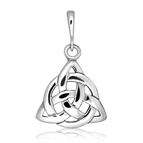 Withlovesilver Anhänger Sprechender Silber Triangle Celtic Triquetra Trinity Anhänger Withlovesilver Anhänger Sprechender Silber Triangle Celtic Triquetra Trinity Anhänger von W | S WITHLOVE SILVER