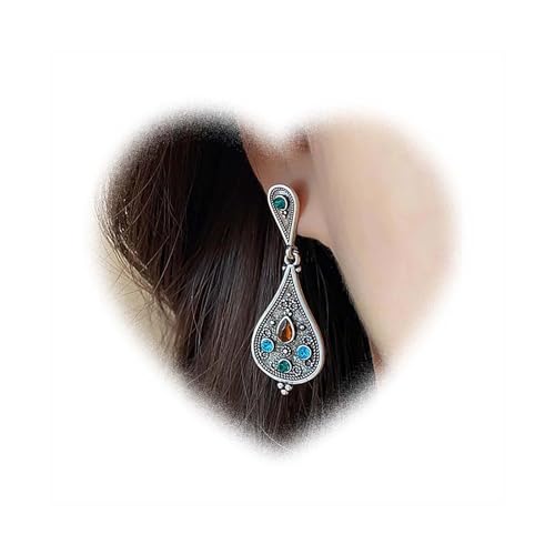 W WEILIRIAN Vintage Tränentropfen Ohrringe Tränentropfen Hängelohrringe Silber Wassertropfen Ohrringe Boho Statement Ohrringe Schmuck für Frauen W WEILIRIAN Vintage Tränentropfen Ohrringe Tränentropfen Hängelohrringe Silber Wassertropfen Ohrringe Boho Statement Ohrringe Schmuck für Frauen von W WEILIRIAN